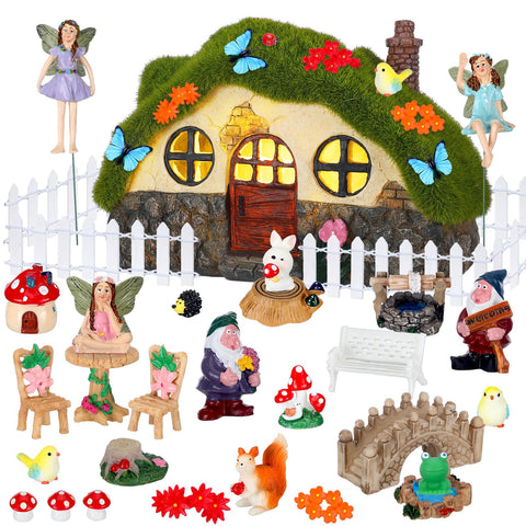 Suzile 50-piece kit for creative garden layouts and decorative displays