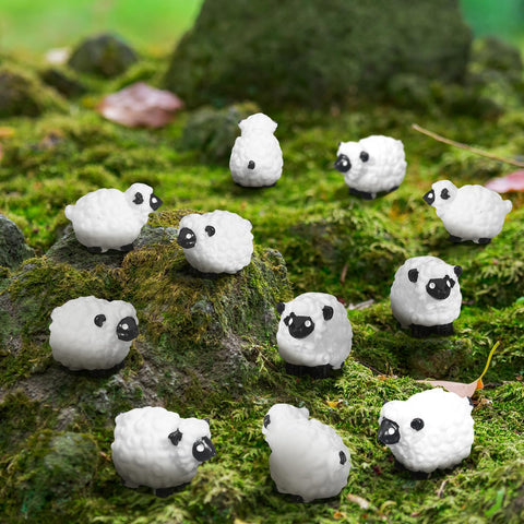 Suzile desktop-friendly sheep figurine brings gentle whimsy to desks and shelves