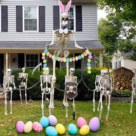 Suzile Easter egg banner for customizable color accents in your garden.