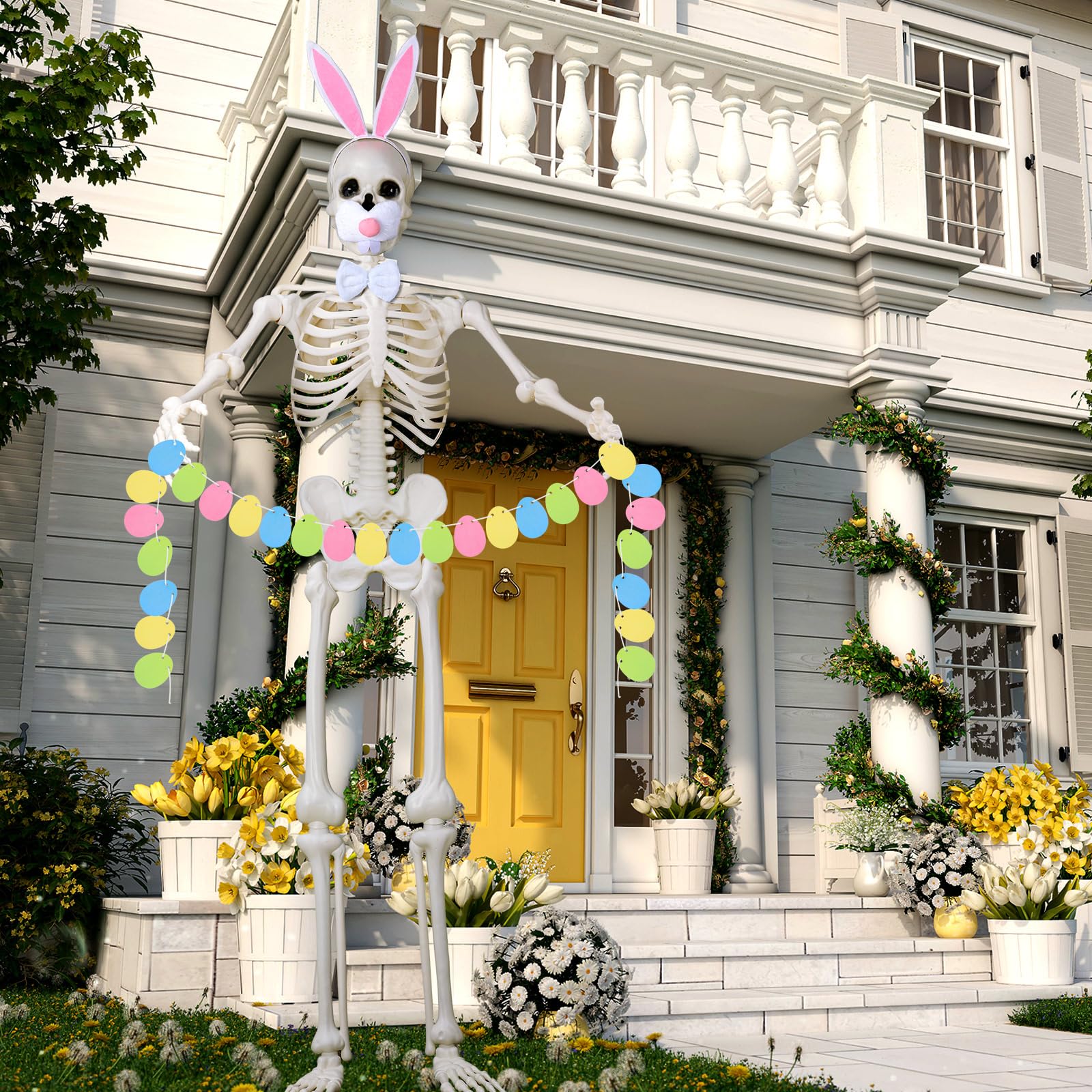 Suzile 24 Easter eggs pack with vibrant colors for the display.