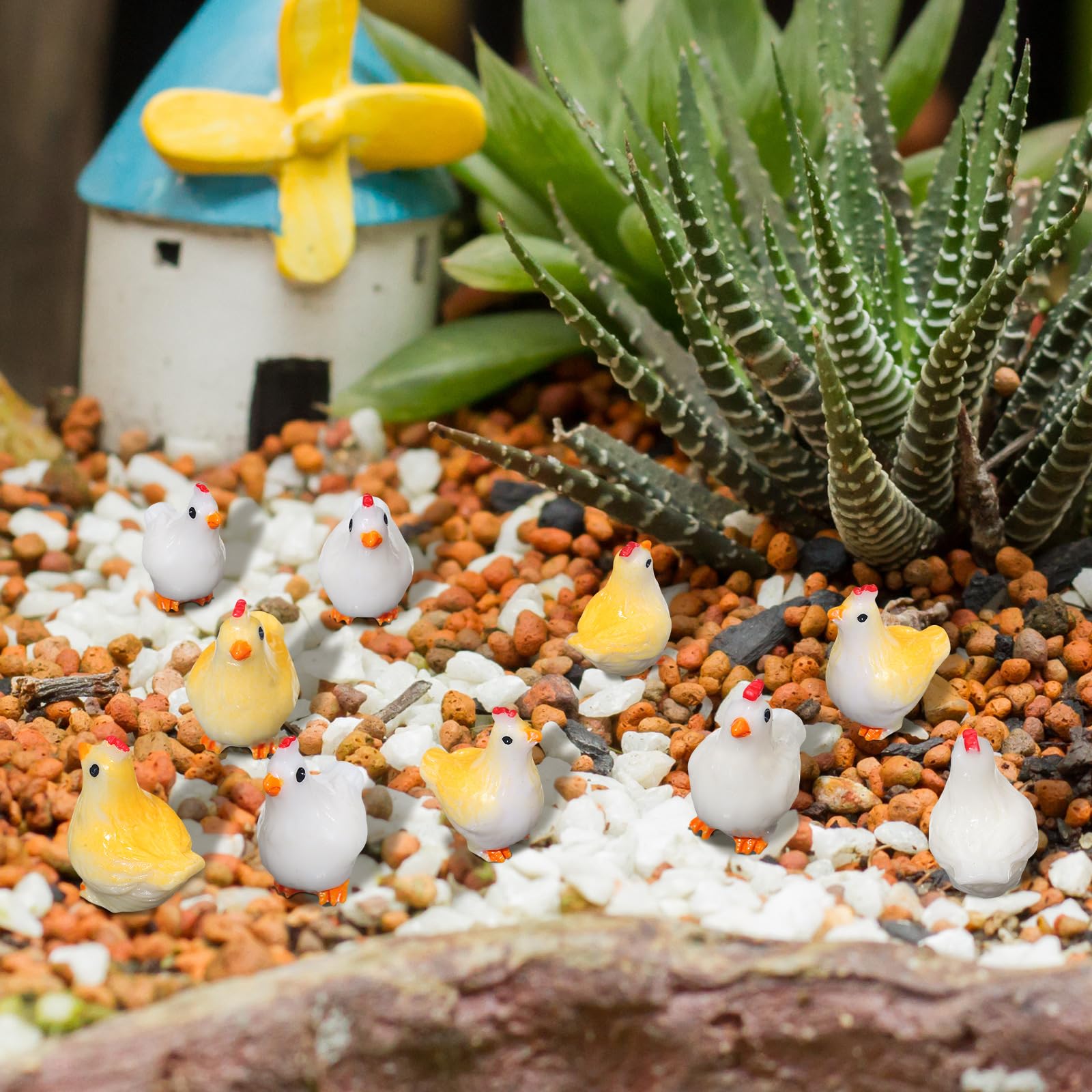 Suzile Easter table decor chickens add whimsy to celebrations.