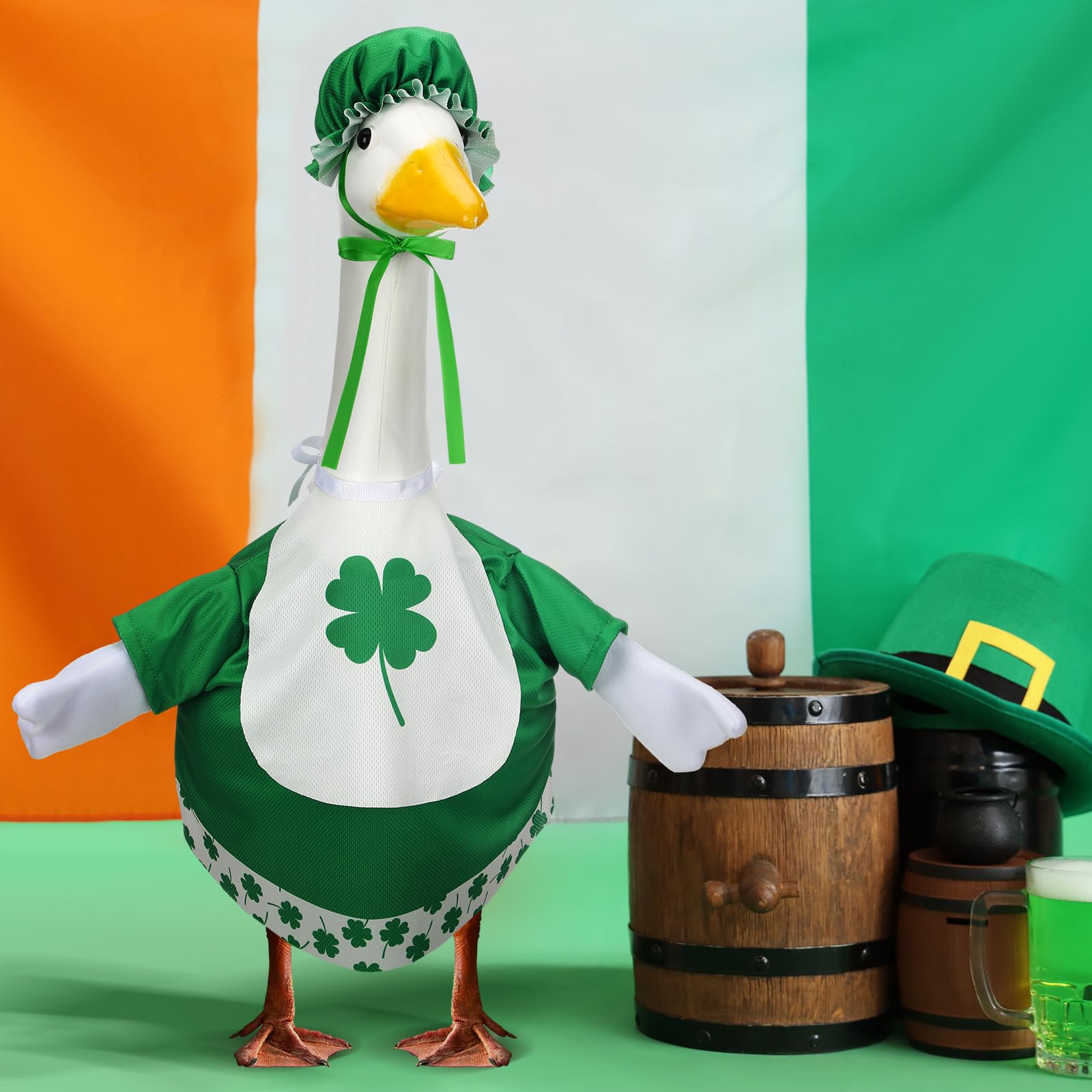 Suzile green hats complete playful St Patrick's Day scene