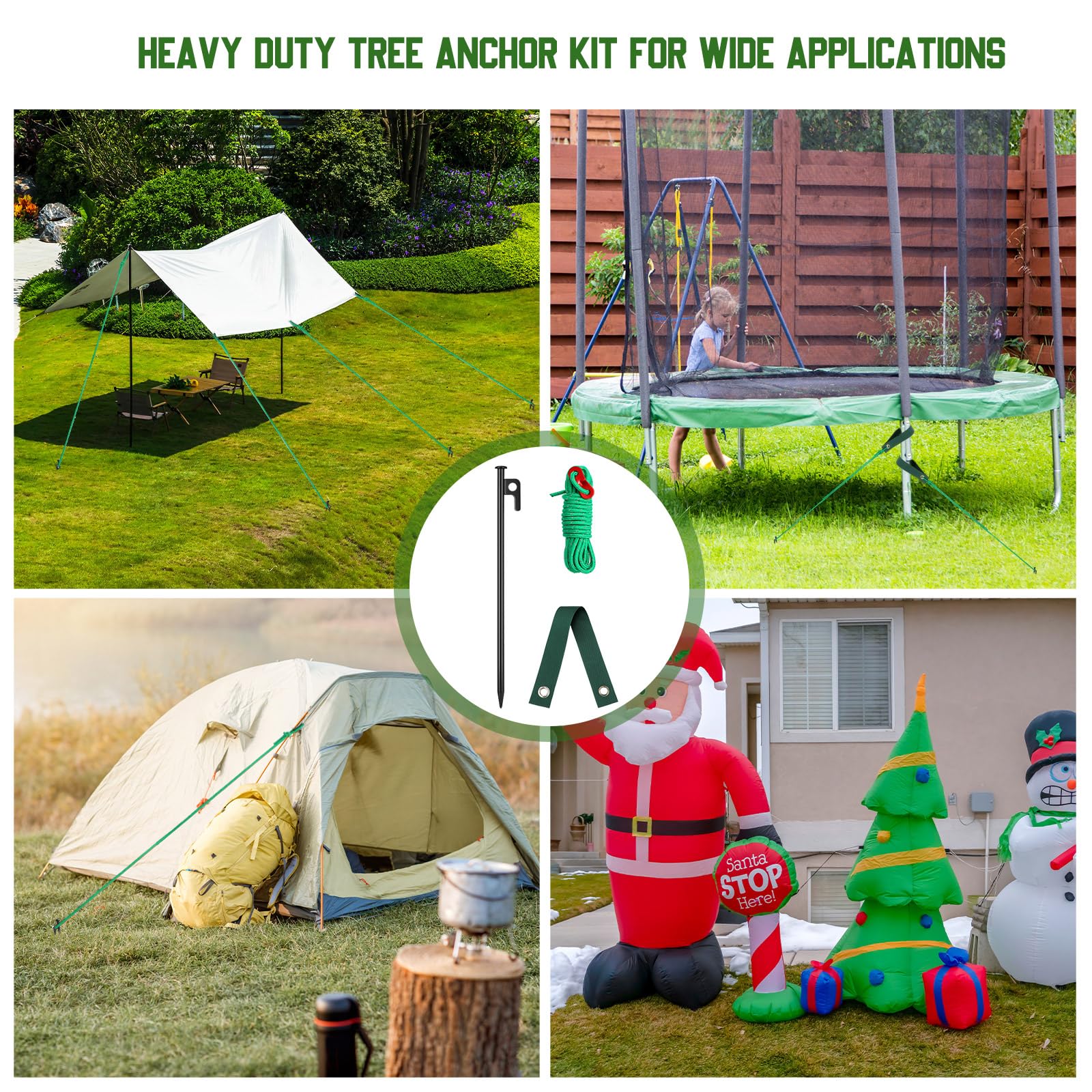 Suzile kit doubles for tents, garden supports, and festive lighting.
