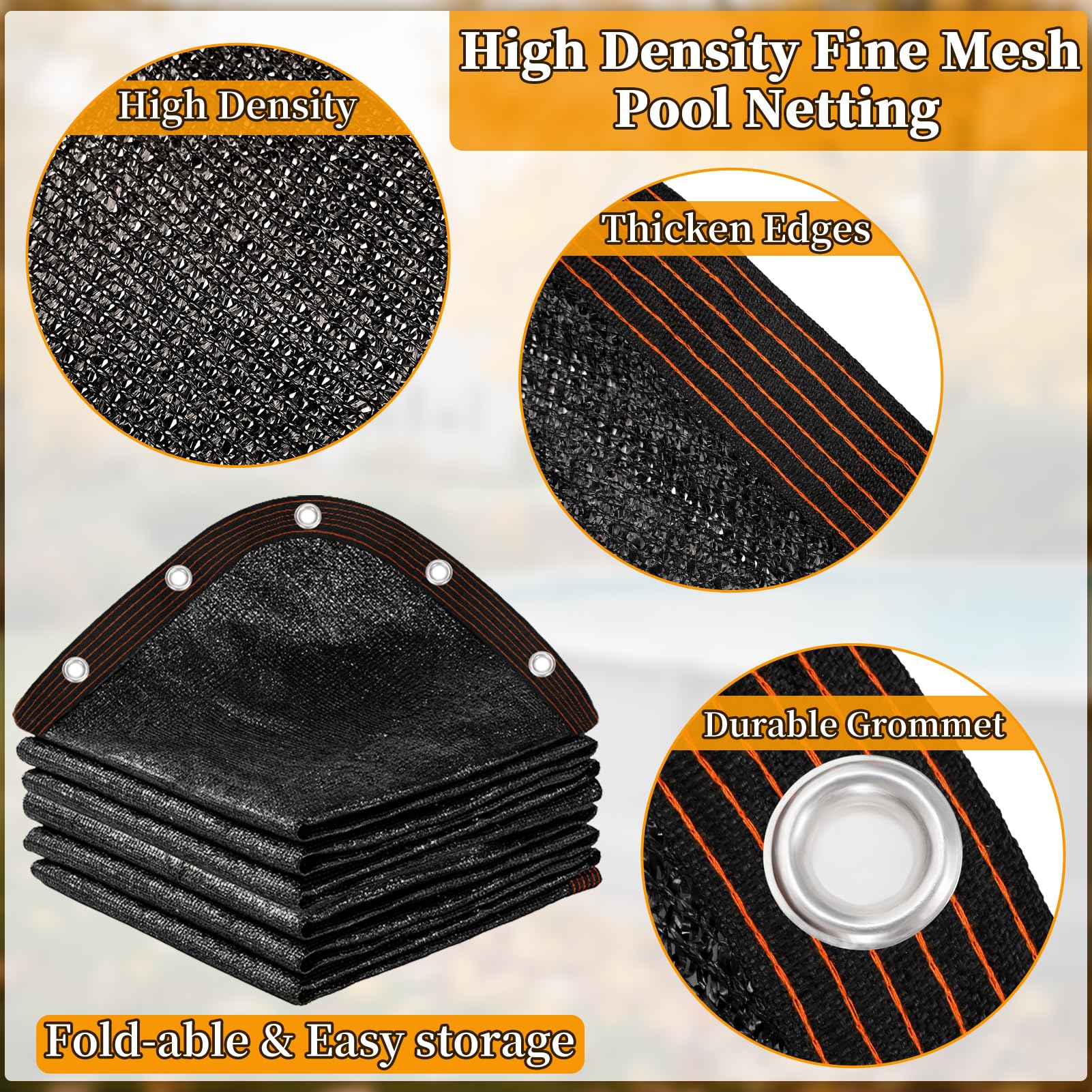Svepndic leaf debris blocking keeps pool cleaner with less maintenance.