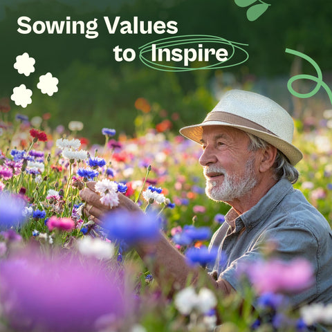 Heirloom flower seeds from SVI for timeless outdoor color.