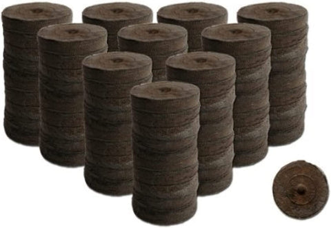 SVI Jiffy 30mm peat pellets pack shot for easy indoor seed starting.