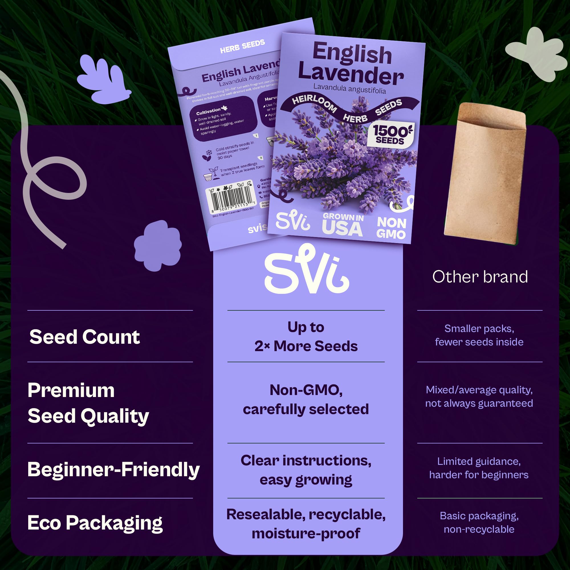 SVI lavender dried bouquets and potpourri projects with fragrant stems