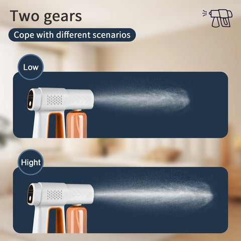Svkipibe Blue Light design adds modern visibility during sanitizing sessions.