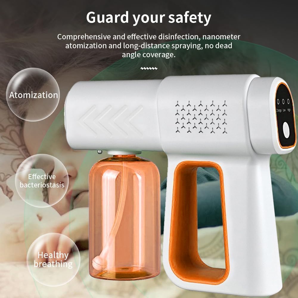 Svkipibe Precision Nozzle Design delivers even mist for thorough coverage.