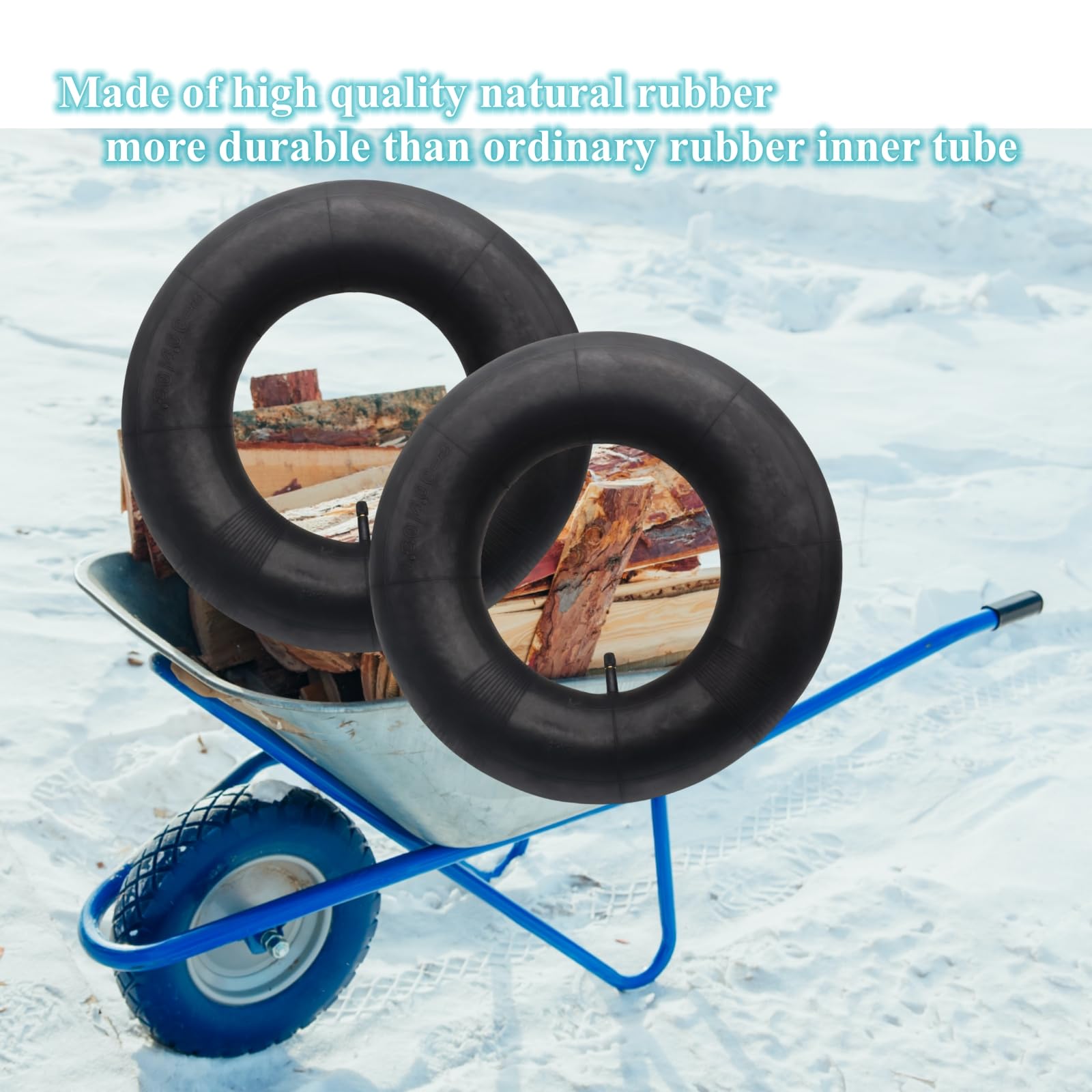 Swagnaz 480-8 inner tube designed for unicycles and small machines.