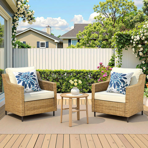 SWANCOCO all-season outdoor pillow cover for year-round patio comfort.
