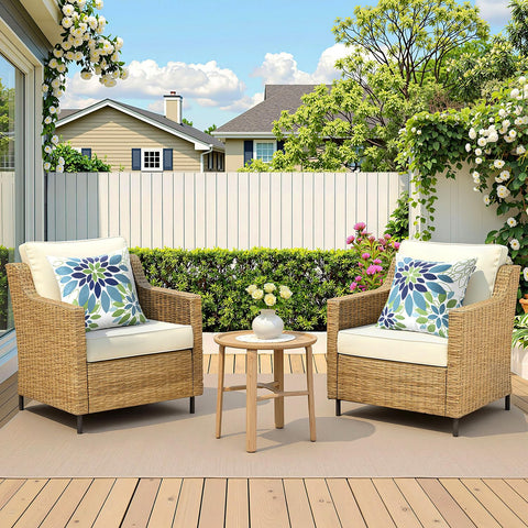 SWANCOCO all-season outdoor pillow cover designed to endure sun and rain