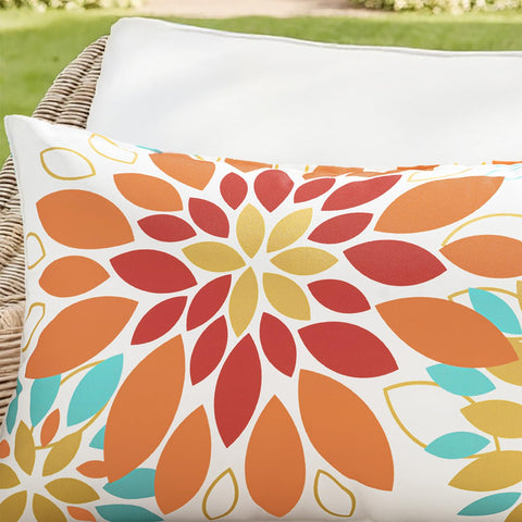 SWANCOCO set of two pillow covers for cohesive porch styling