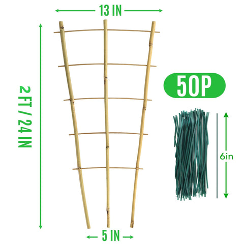 SWANGSA twist ties are included for quick, secure training.