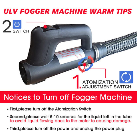 SWANSOFT fogger suitable for indoor and outdoor spaces like schools.
