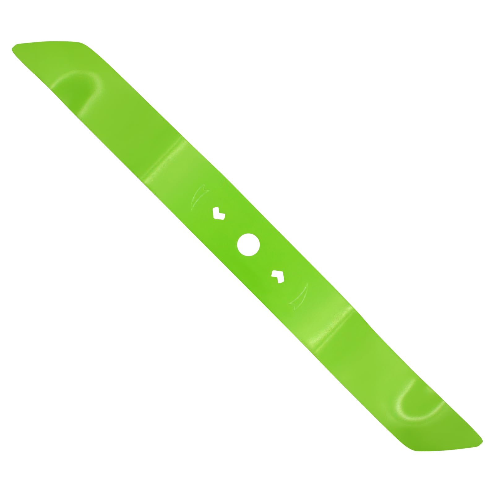 SWAPARTS blade fitment check for Greenworks 21-inch mower showing compatibility
