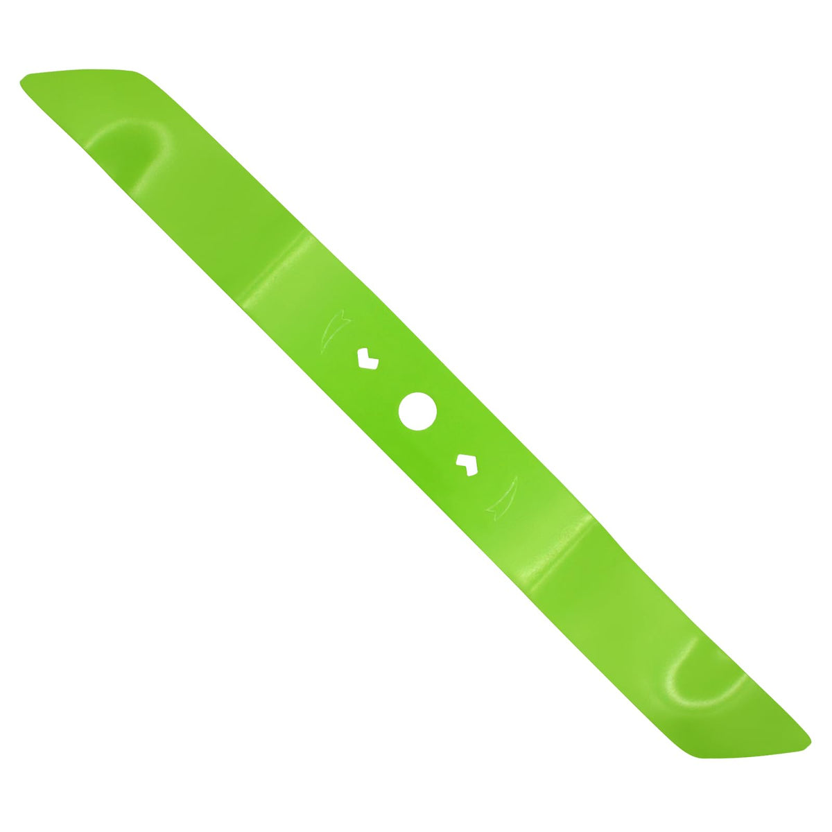 SWAPARTS blade fitment check for Greenworks 21-inch mower showing compatibility