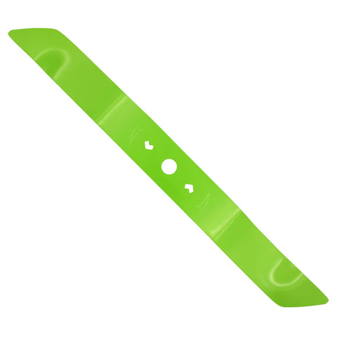 SWAPARTS blade fitment check for Greenworks 21-inch mower showing compatibility