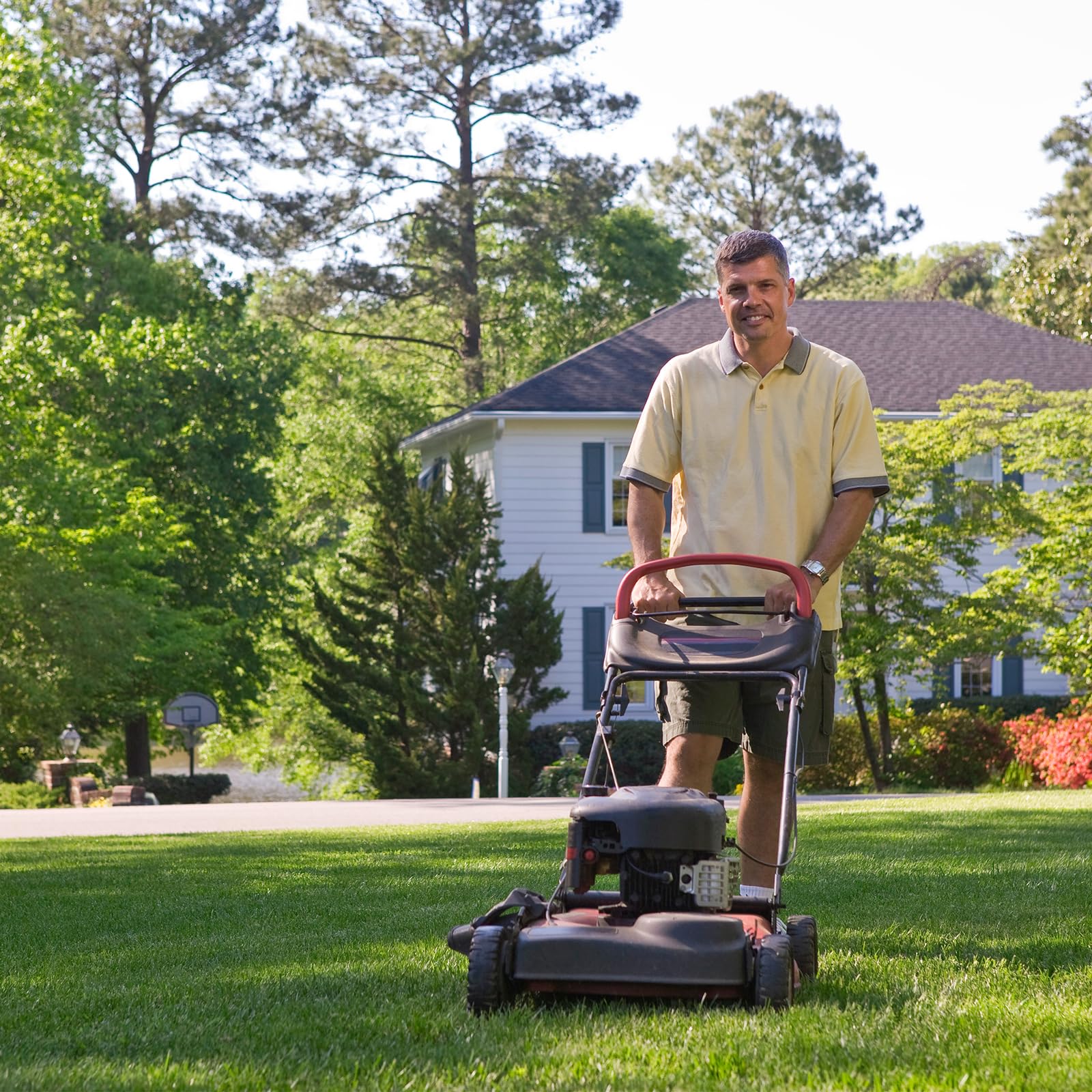 SWAPARTS blade in use delivering a clean, even lawn cut