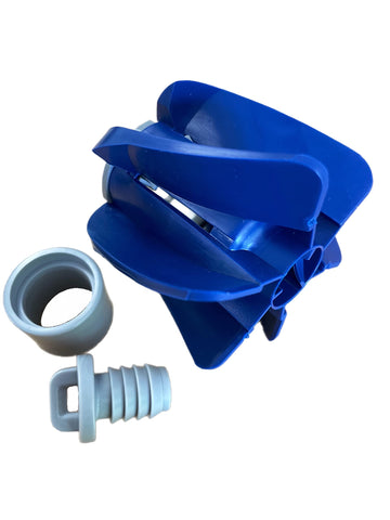 SWASHER Pro compatible with 9-16 inch tail hoses for easy fit