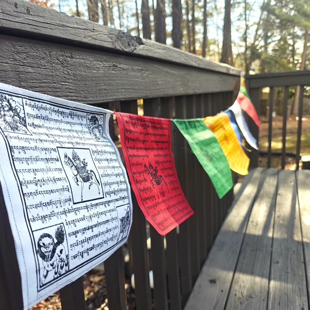 The Swayambhu monk-blessed prayer flags Nepal highlight spiritual energy for calm spaces.