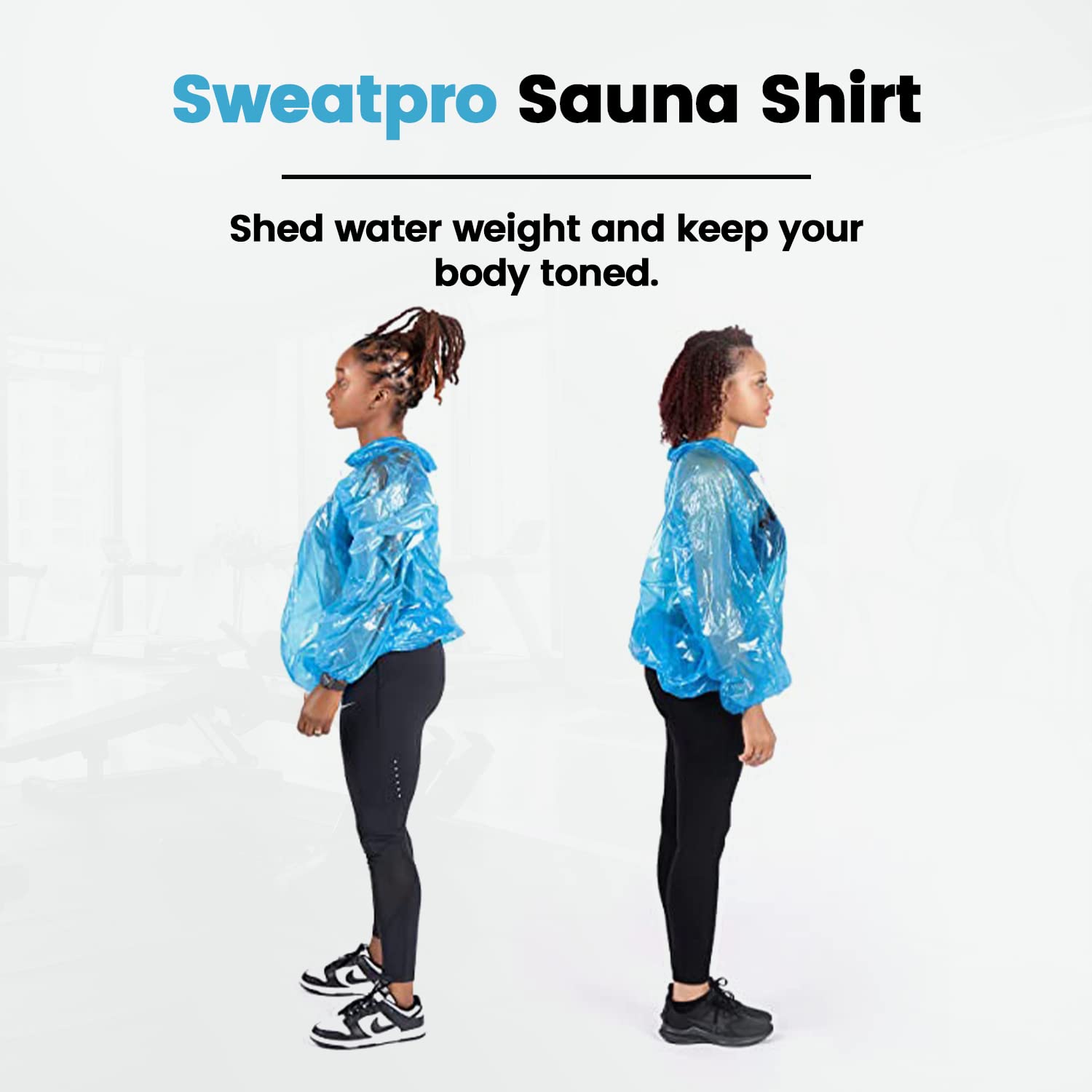 SweatPro bag-ready image illustrates easy gym bag packing.