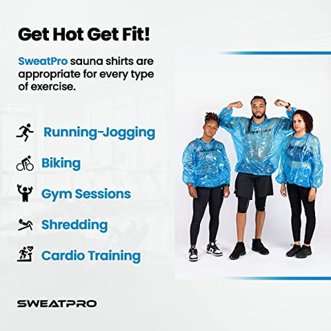 SweatPro 6-pack pack shot highlights portable, disposable design.