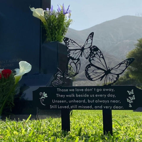 SWEEARTH sympathy gift grave marker provides a thoughtful bereavement tribute.