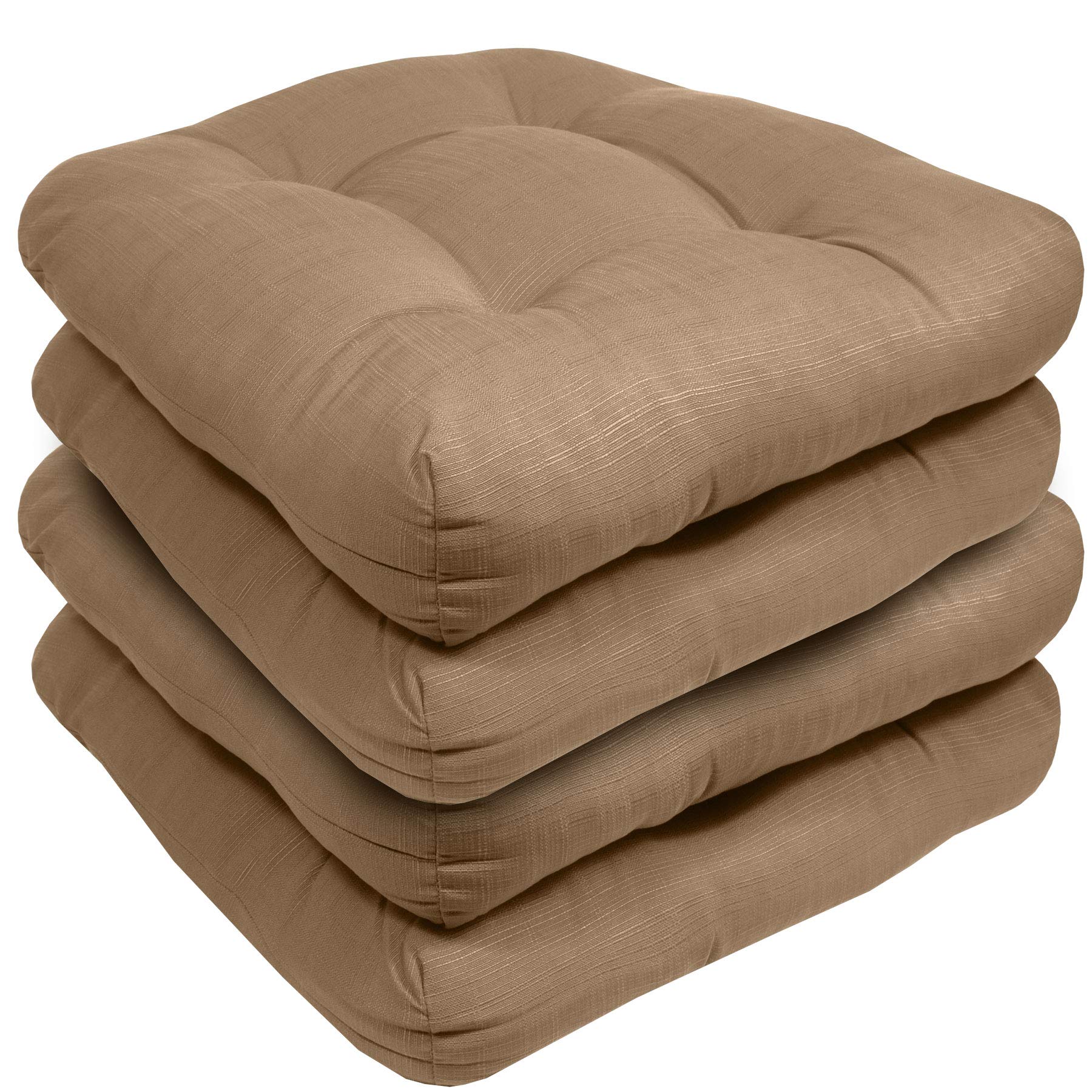 Sweet Home Collection cushion close-up, thick fiber fill contours for plush support.