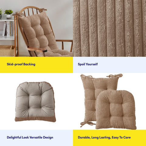 Sweet Home Collection tufted cover closeup with rich texture