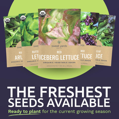 Sweet Yards 2026 season seeds ensure high germination and a vibrant garden.
