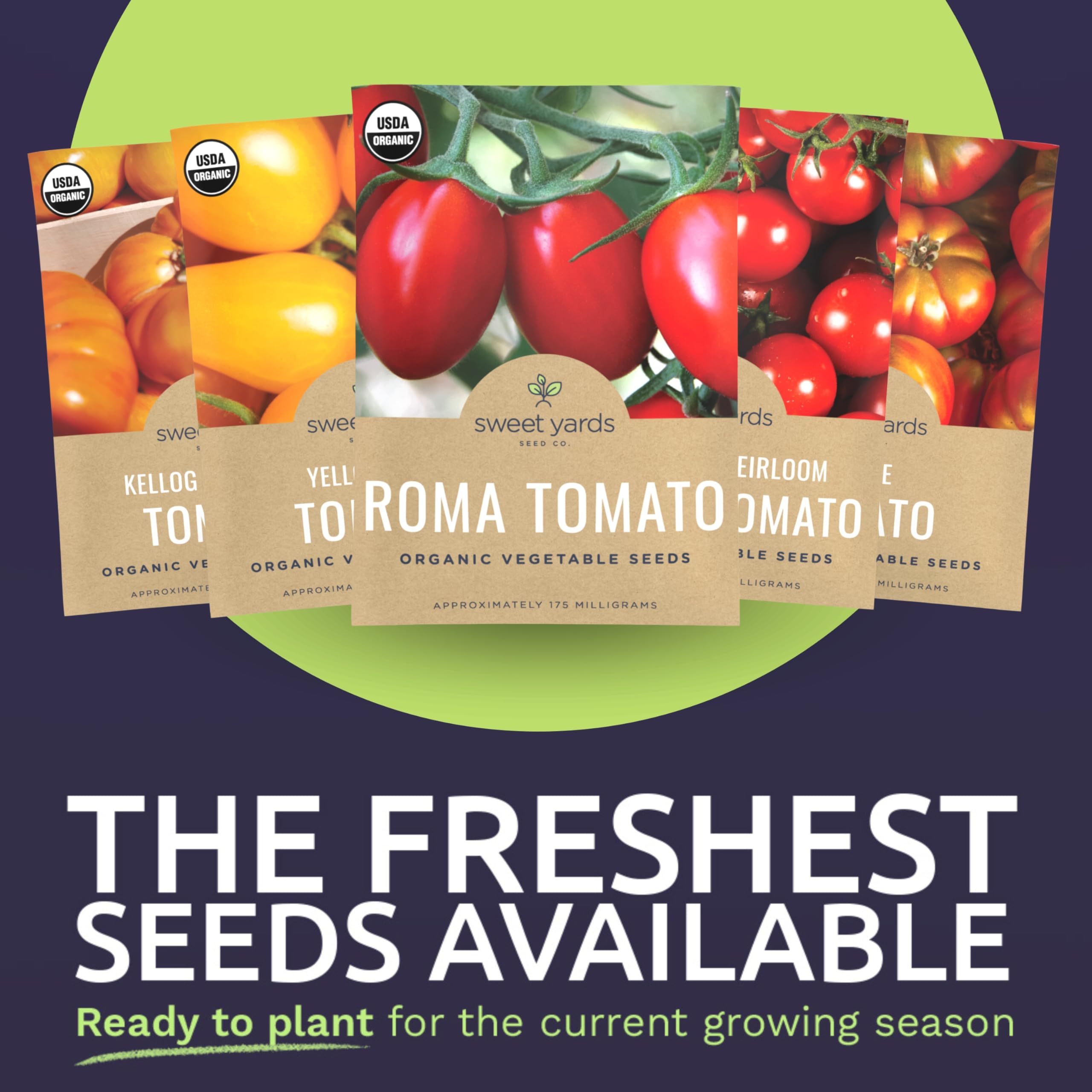 SWEET YARDS 2026 season seeds designed for strong germination and growth