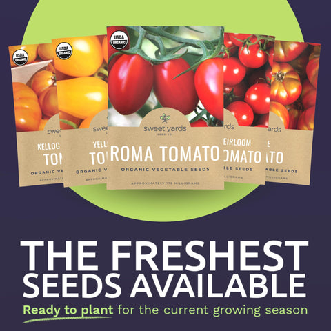 SWEET YARDS 2026 season seeds designed for strong germination and growth