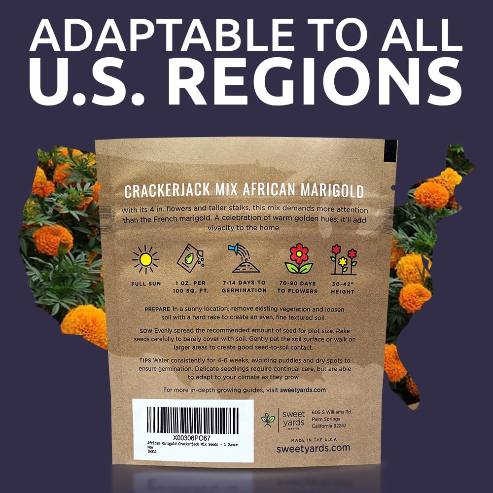 Sweet Yards Crackerjack bulk pack for extensive planting
