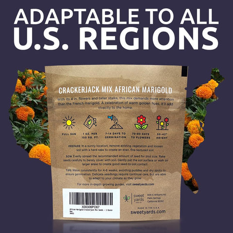 Sweet Yards Crackerjack bulk pack for extensive planting
