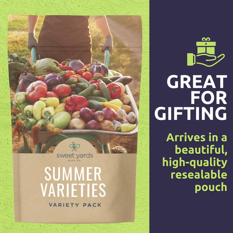 Sweet Yards Black Beauty summer squash fruit for versatile dishes.