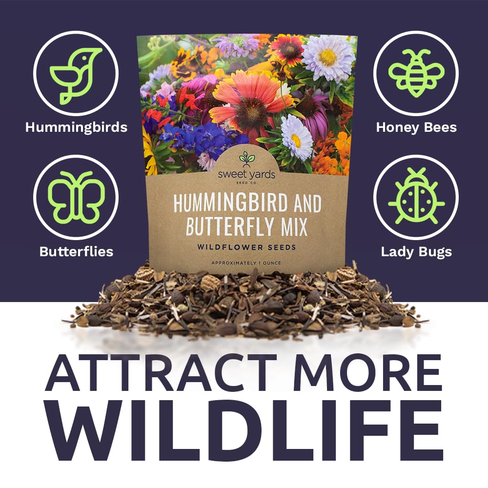 Sweet Yards blooms attract butterflies and hummingbirds to your yard.