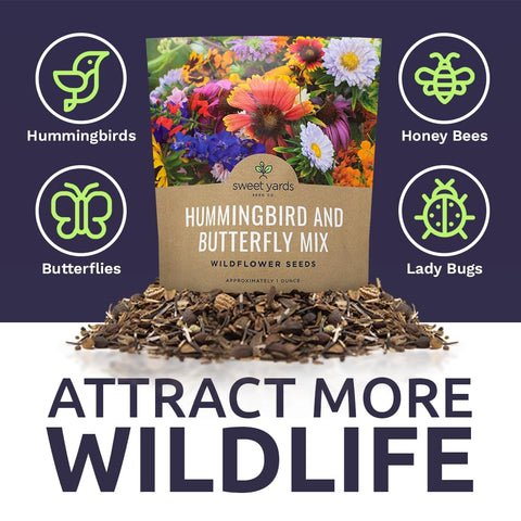 Sweet Yards blooms attract butterflies and hummingbirds to your yard.