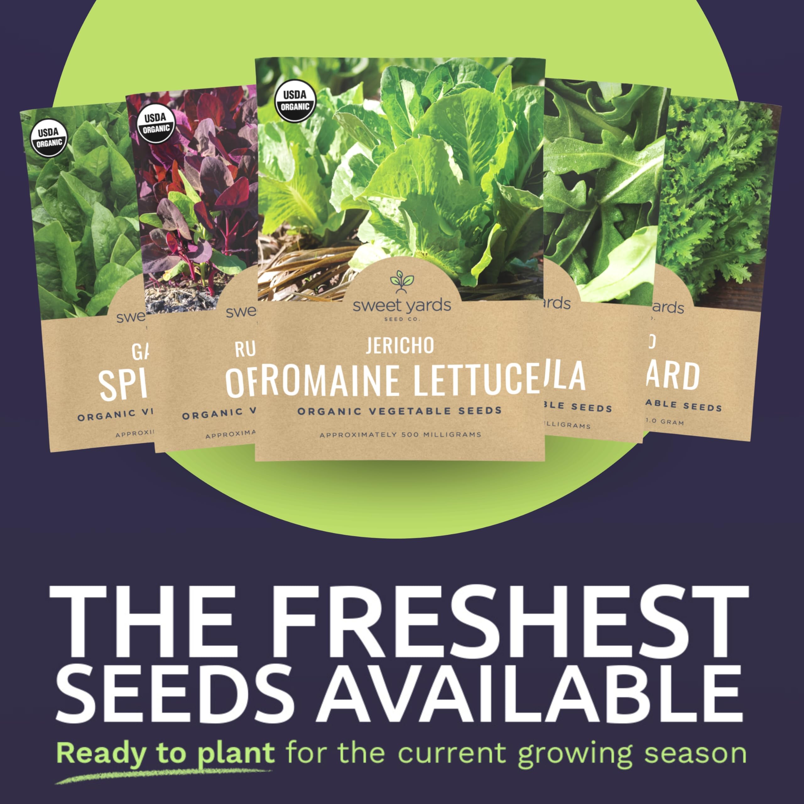 Sweet Yards common fenugreek seed packet closeup, perfect for spice garden beginners.