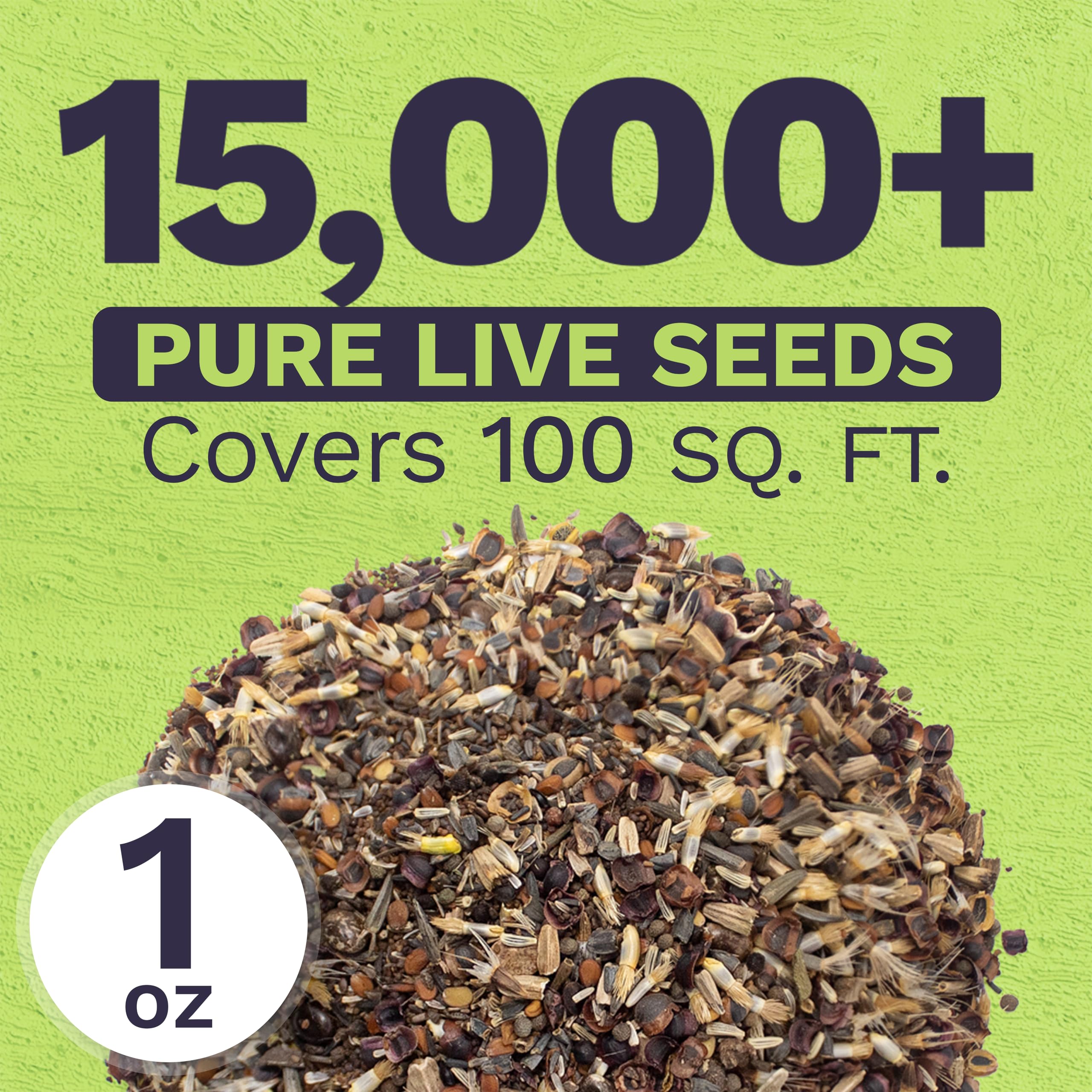 Sweet Yards high germination seeds promote quick, thriving garden spots