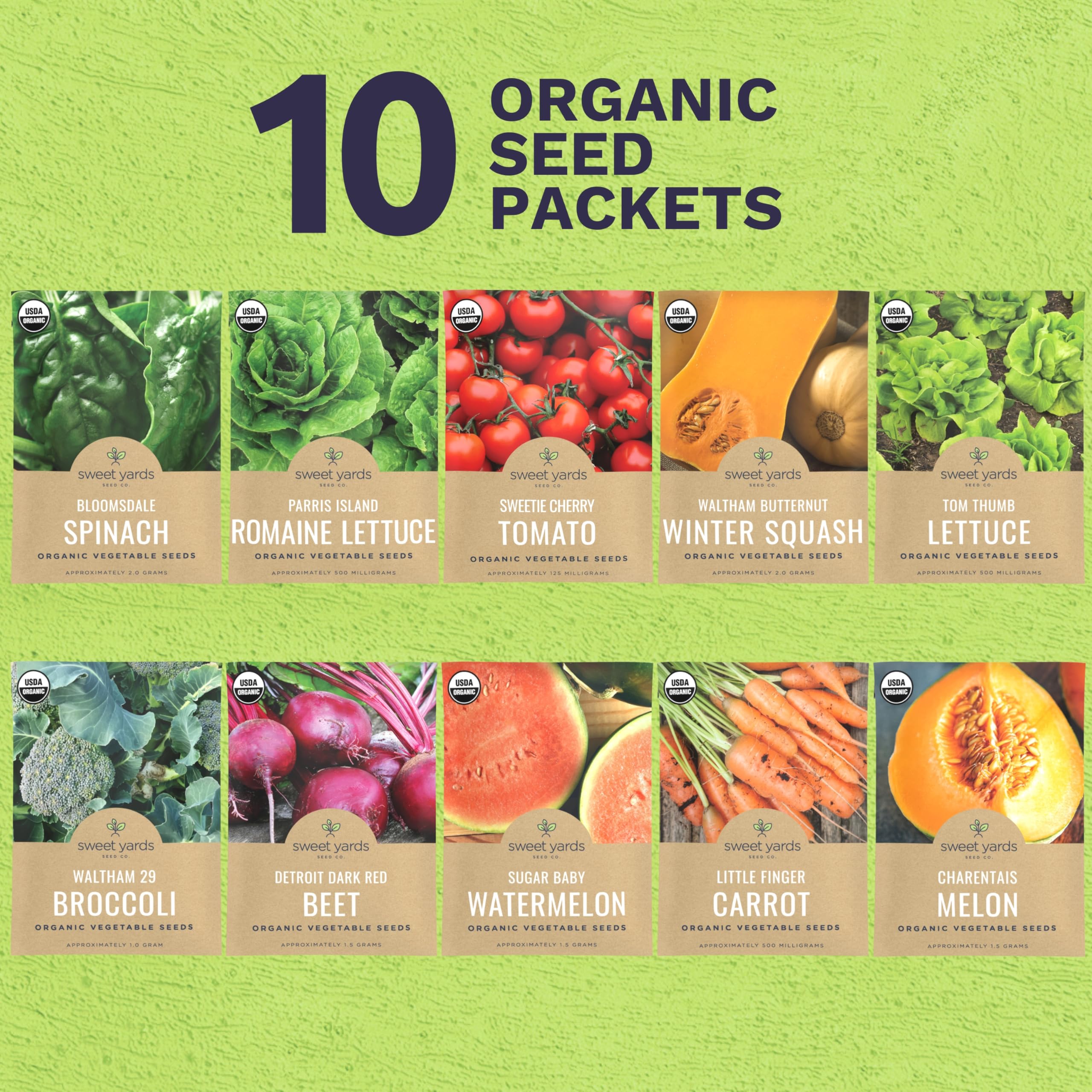 Sweet Yards Detroit Dark Red Beet seeds for rich color and crisp roots