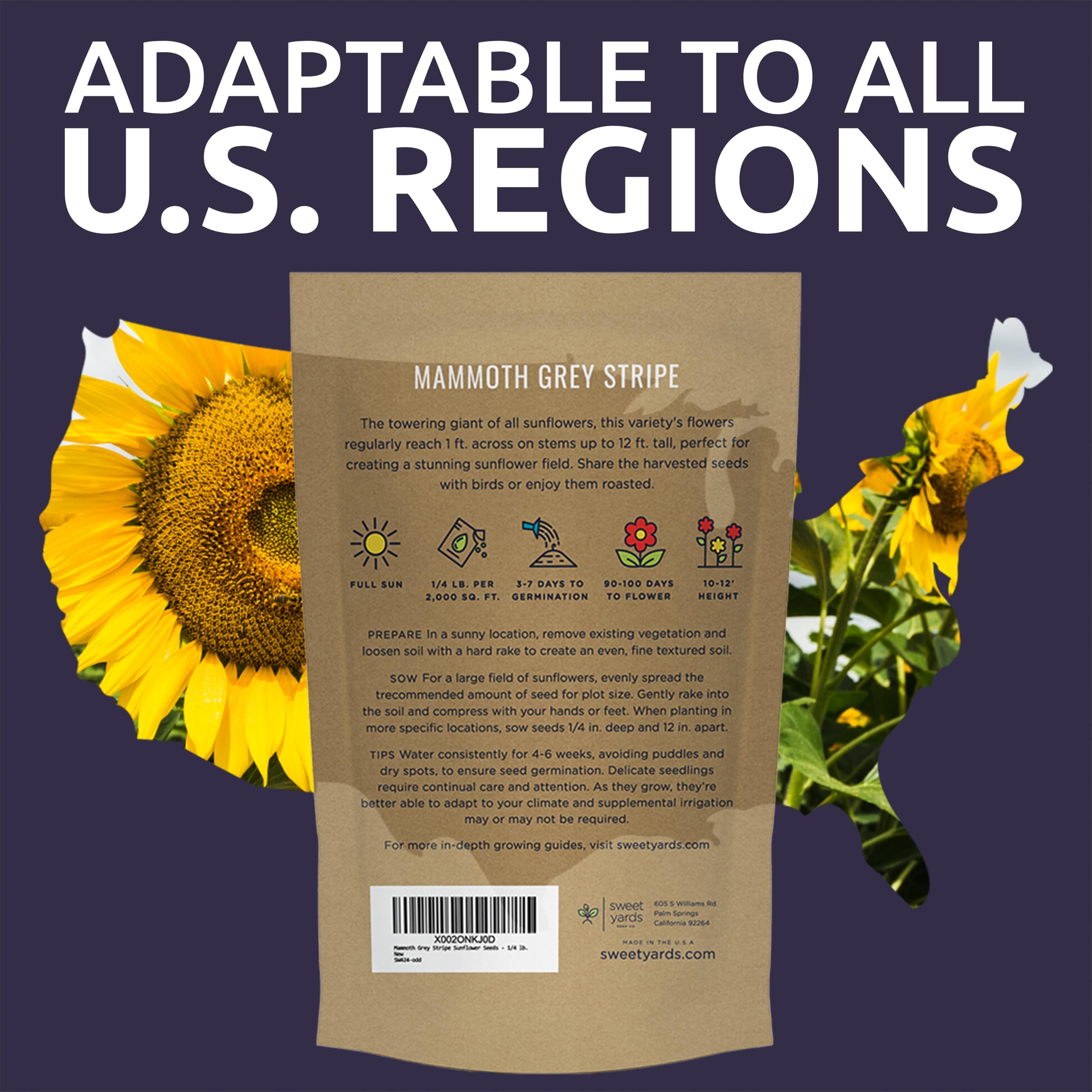 Fresh seeds from Sweet Yards prepared for a new garden season