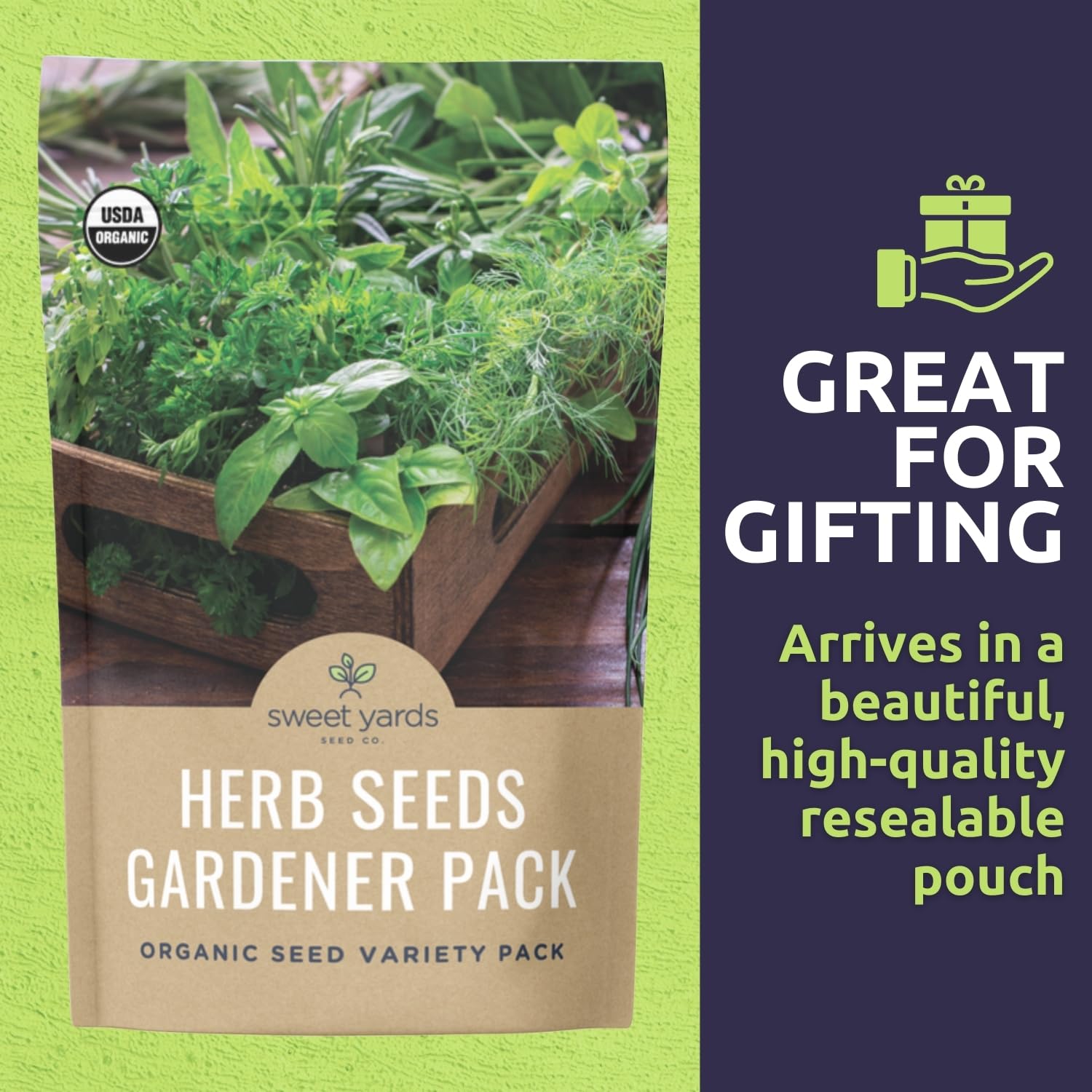 Sweet Yards indoor-outdoor herb garden setup for year-round flavor.