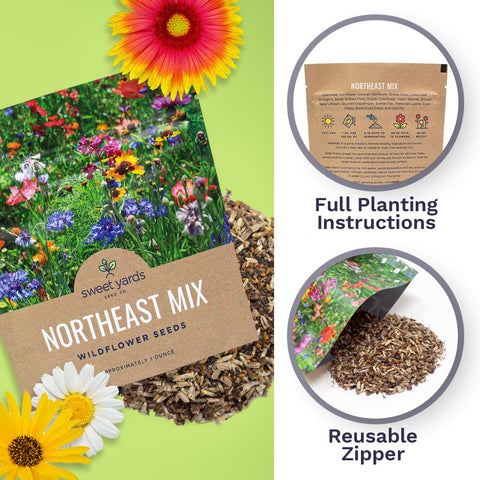 Sweet Yards Northeast planting guide supports seasonal garden timing.