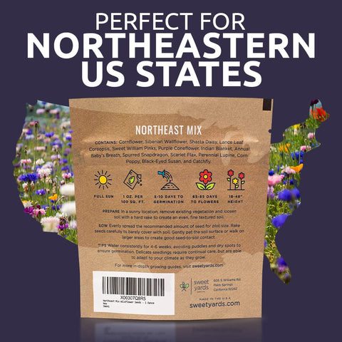 Sweet Yards open-pollinated non-GMO seeds support garden resilience.
