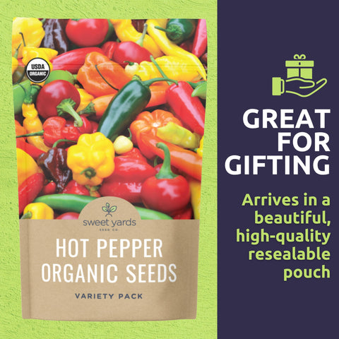 Sweet Yards reusable zipper storage highlights convenient long-term seed care