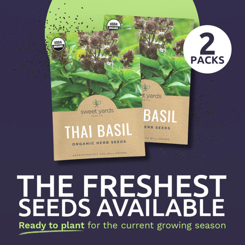 Sweet Yards premium seed packaging for gifting and preservation