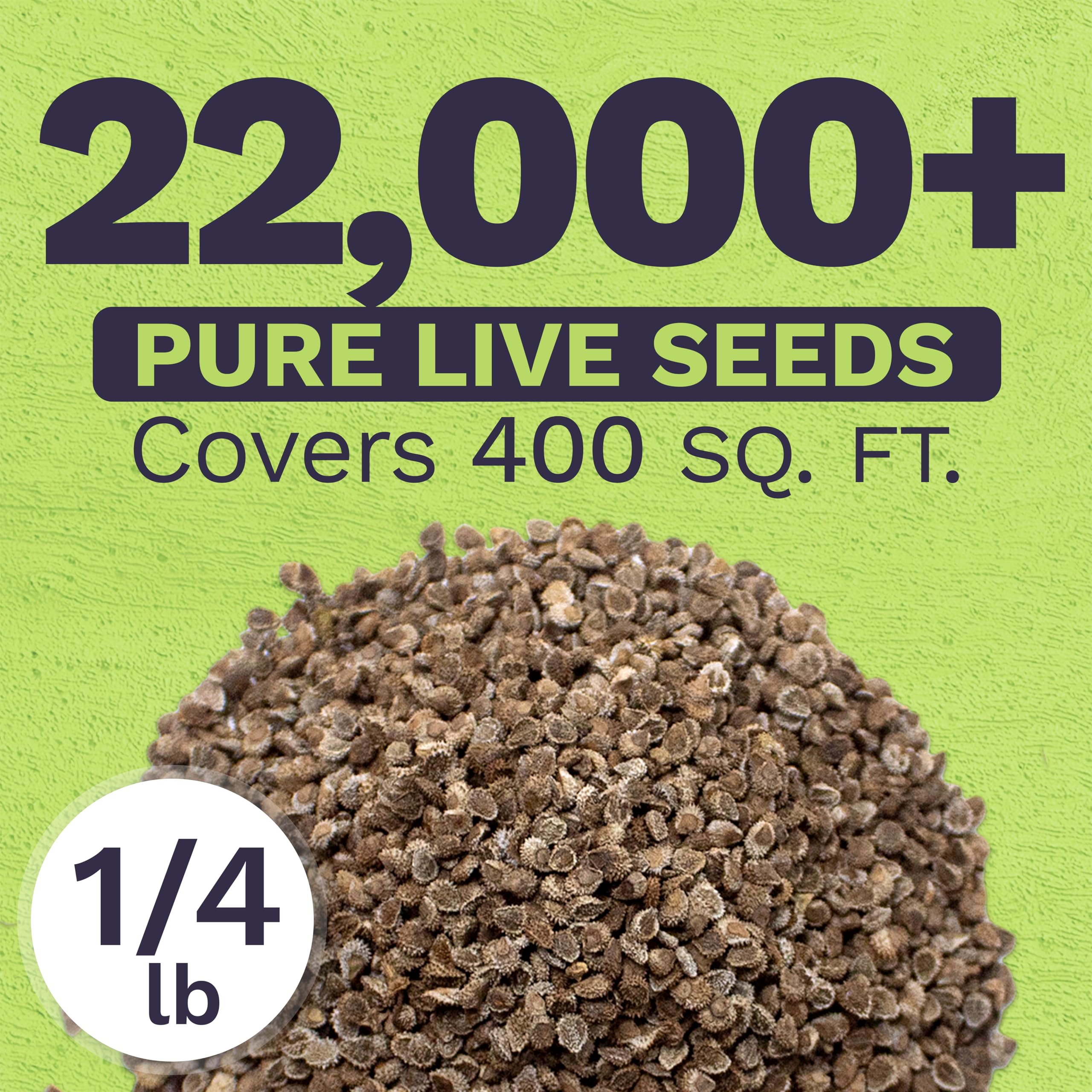 Sweet Yards premium resealable packaging maintains seed freshness and storage quality.