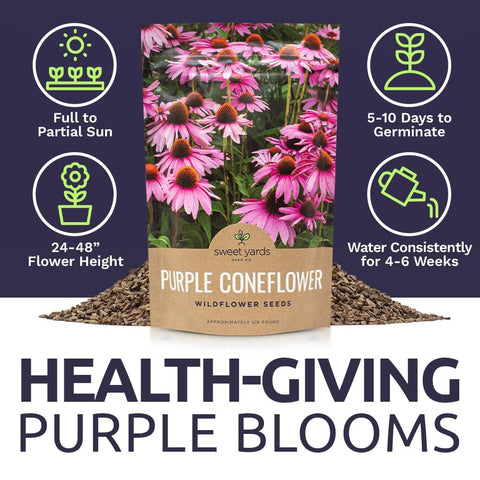 Sweet Yards Pure live seeds offer viable starts for reliable germination.