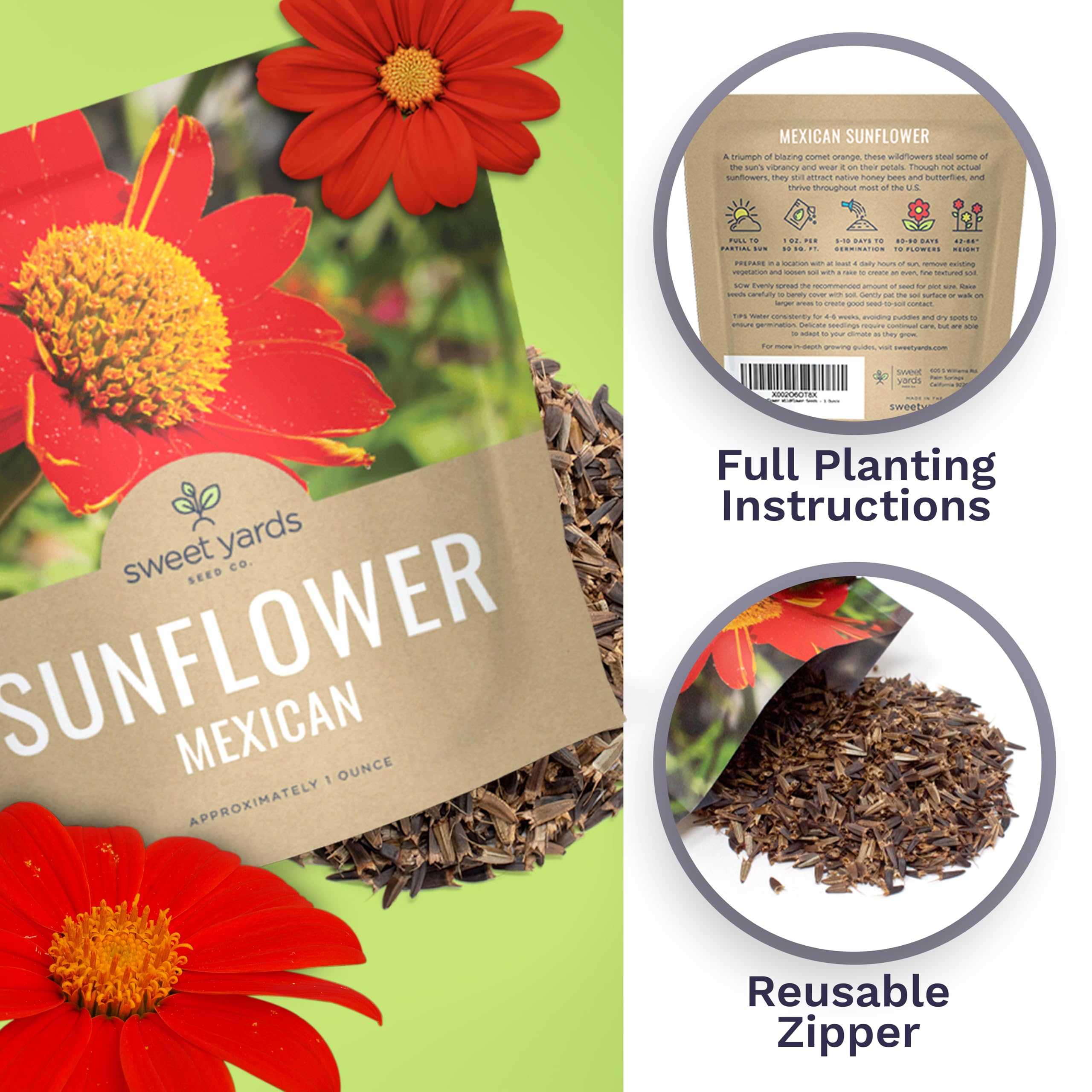 Sweet Yards seeds ready for planting with simple at-home steps